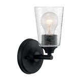 Nuvo Lighting 60-7281 Bransel 1 Bulb Wall Sconce - Matte Black