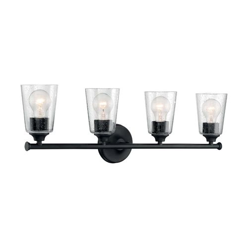 Nuvo Lighting 60-7284 Bransel 4 or more Bulb Bathroom Light - Matte Black