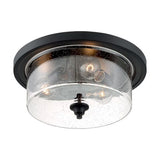 Nuvo Lighting 60-7291 Bransel Flush Mount Ceiling Light - Matte Black