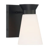 Nuvo Lighting 60-7311 Caleta 1 Bulb Wall Sconce - Black
