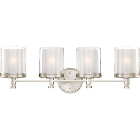 Nuvo Lighting 60-4644 Decker 4 or more Bulb Bathroom Light - Brushed Nickel