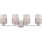 Nuvo Lighting 60-4684 Fusion 4 or more Bulb Bathroom Light - Brushed Nickel