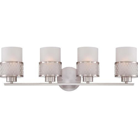 Nuvo Lighting 60-4684 Fusion 4 or more Bulb Bathroom Light - Brushed Nickel