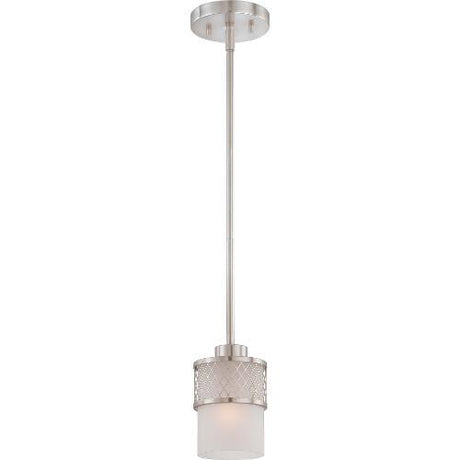 Nuvo Lighting 60-4688 Fusion Mini Pendant - Brushed Nickel