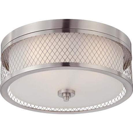 Nuvo Lighting 60-4691 Fusion Flush Mount Ceiling Light - Brushed Nickel