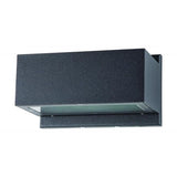 Nuvo Lighting 62-1237R1 Verona Outdoor Entrance Wall Light - Anthracite