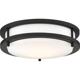 Nuvo Lighting 62-1435 Glamour Flush Mount Ceiling Light - Black