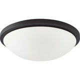 Nuvo Lighting 62-1442 Glamour Flush Mount Ceiling Light - Black