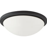 Nuvo Lighting 62-1443 Glamour Flush Mount Ceiling Light - Black