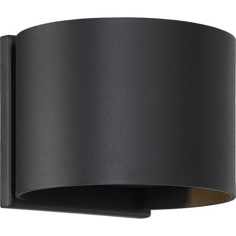 Nuvo Lighting 62-1464 Lightgate Outdoor Entrance Wall Light - Black