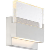 Nuvo Lighting 62-1502 Ellusion 1 Bulb Wall Sconce - Polished Nickel