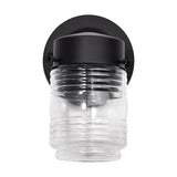 Nuvo Lighting 62-1573 Outdoor Entrance Wall Light - Black