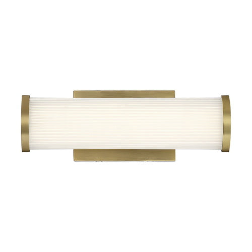Nuvo Lighting 62-1591 Lena 1 Bulb Wall Sconce - Brushed Brass