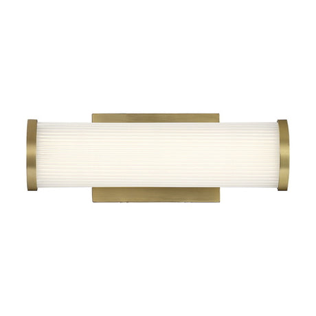 Nuvo Lighting 62-1591 Lena 1 Bulb Wall Sconce - Brushed Brass