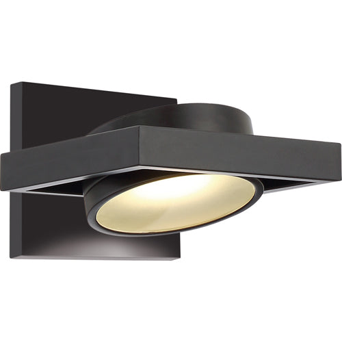 Nuvo Lighting 62-993 Hawk 1 Bulb Wall Sconce - Textured Black