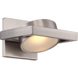 Nuvo Lighting 62-994 Hawk 1 Bulb Wall Sconce - Brushed Nickel