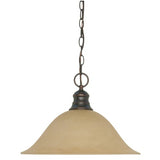 Nuvo Lighting 60-1276 Down Light Pendant - Mahogany Bronze / Champagne