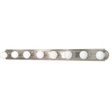 Nuvo Lighting 60-303 4 or more Bulb Bathroom Light - Brushed Nickel