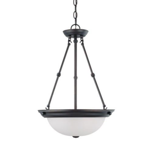 Nuvo Lighting 60-3152 Up Light Pendant - Mahogany Bronze / Frosted