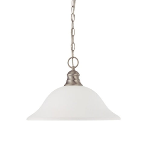 Nuvo Lighting 60-3258 Down Light Pendant - Brushed Nickel / Frosted