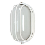 Nuvo Lighting 60-524 Outdoor Entrance Wall Light - Semi Gloss White