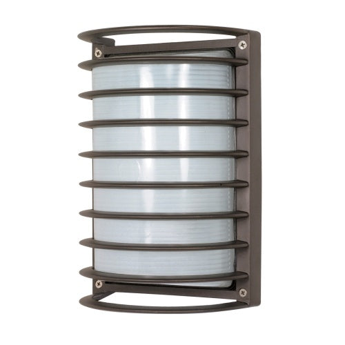 Nuvo Lighting 60-533 Cage Outdoor Entrance Wall Light - Architectural Bronze