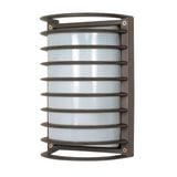 Nuvo Lighting 60-533 Cage Outdoor Entrance Wall Light - Architectural Bronze