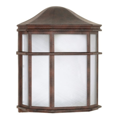 Nuvo Lighting 60-538 Cage Outdoor Entrance Wall Light - Old Bronze