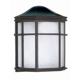 Nuvo Lighting 60-539 Cage Outdoor Entrance Wall Light - Textured Black
