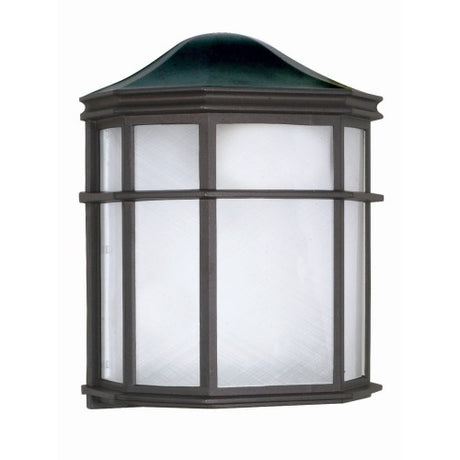 Nuvo Lighting 60-539 Cage Outdoor Entrance Wall Light - Textured Black