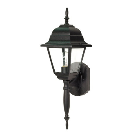 Nuvo Lighting 60-542 Briton Outdoor Entrance Wall Light - Textured Black