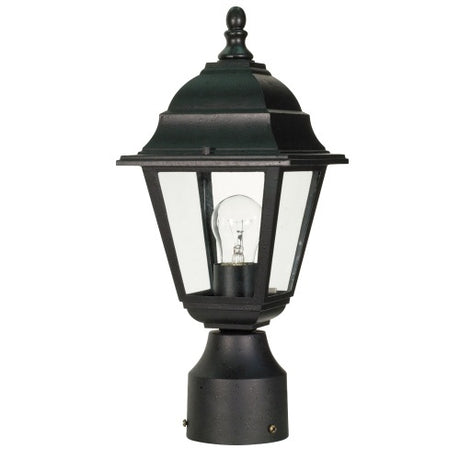 Nuvo Lighting 60-548 Briton Post Light - Textured Black