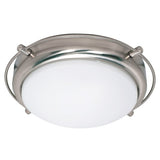 Nuvo Lighting 60-608 Polaris Flush Mount Ceiling Light - Brushed Nickel
