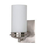 Nuvo Lighting 60-611 Polaris 1 Bulb Wall Sconce - Brushed Nickel