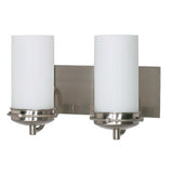 Nuvo Lighting 60-612 Polaris 2 Bulb Bathroom Light - Brushed Nickel