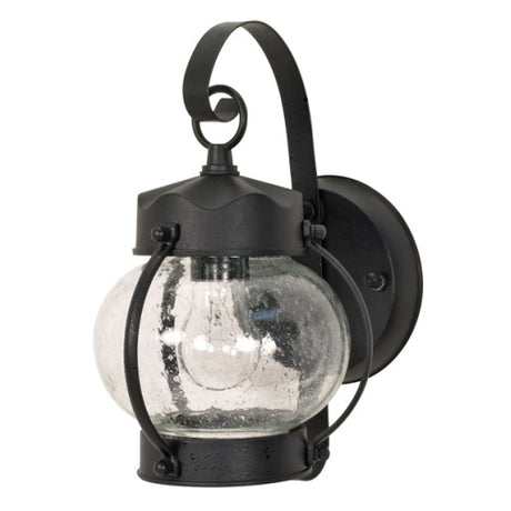 Nuvo Lighting 60-632 Onion Outdoor Entrance Wall Light - Textured Black