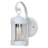 Nuvo Lighting 60-633 Piper Outdoor Entrance Wall Light - White