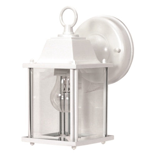 Nuvo Lighting 60-636 Cube Outdoor Entrance Wall Light - White