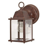 Nuvo Lighting 60-637 Cube Outdoor Entrance Wall Light - Old Bronze