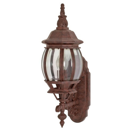 Nuvo Lighting 60-886 Central Park Outdoor Entrance Wall Light - Old Bronze