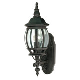 Nuvo Lighting 60-887 Central Park Outdoor Entrance Wall Light - Textured Black