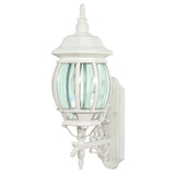 Nuvo Lighting 60-888 Central Park Outdoor Entrance Wall Light - White