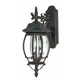 Nuvo Lighting 60-893 Central Park Outdoor Entrance Wall Light - Textured Black
