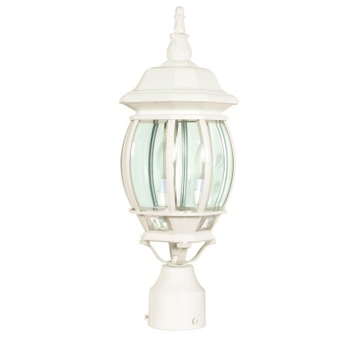 Nuvo Lighting 60-897 Central Park Post Light - White