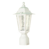 Nuvo Lighting 60-994 Cornerstone Post Light - White