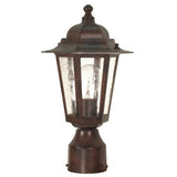 Nuvo Lighting 60-995 Cornerstone Post Light - Old Bronze