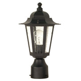 Nuvo Lighting 60-996 Cornerstone Post Light - Textured Black