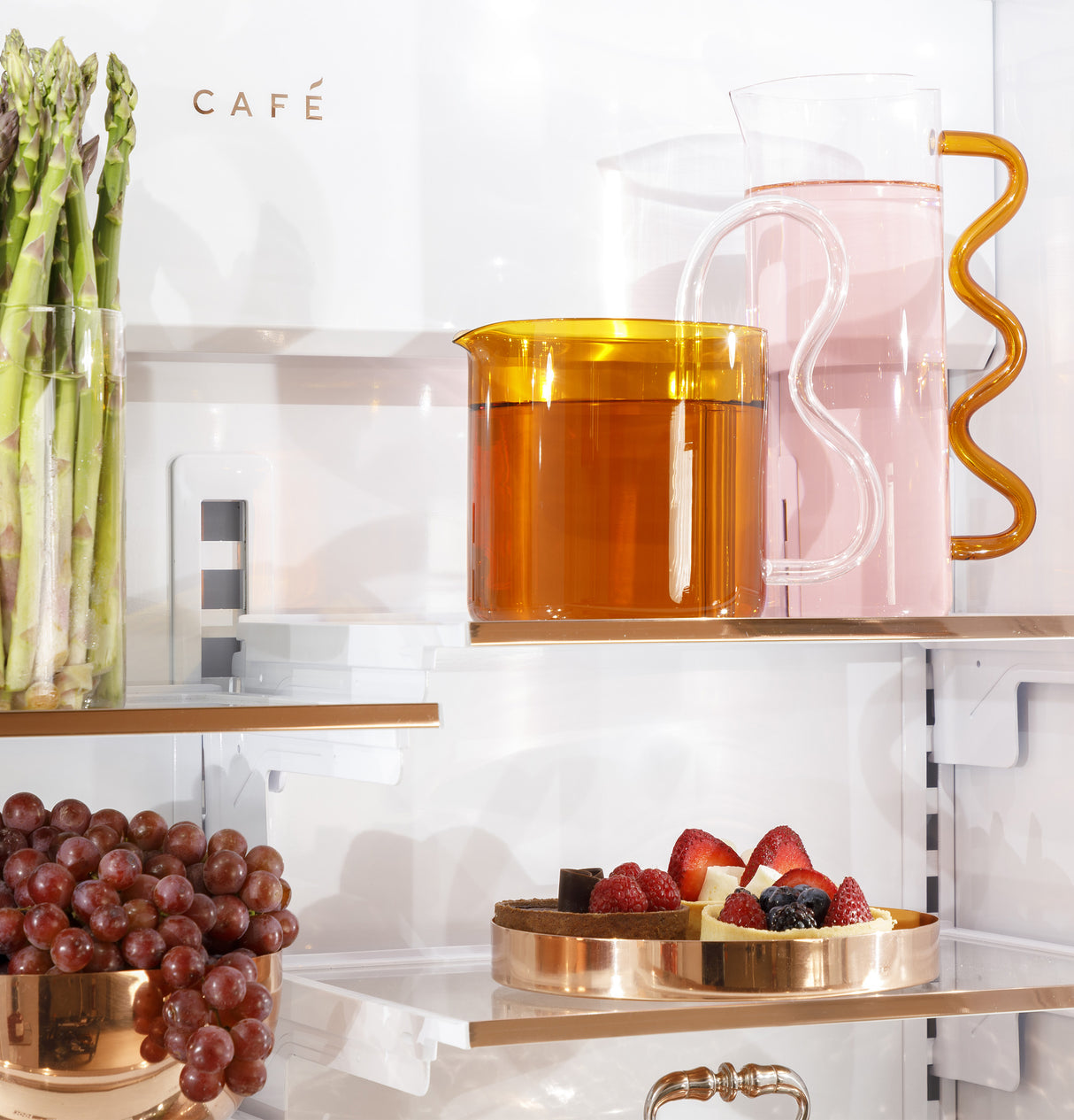 Café 36" Panel-Ready Fully Integrated French-Door Refrigerator, 20.1 cu. ft. with Convertible Climate Drawer & WiFi - Custom Panel