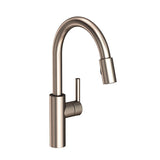 Newport Brass NB1500-5103/15S "East Linear" Pull-Out Spray Kitchen Faucet