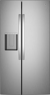 GE GSS28PYYFS Side-By-Side Refrigerator - Front View